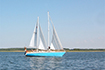 Segelboot auf dem Kummerower See